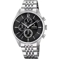 Festina Analoog horloge 'TIMELESS' zwart