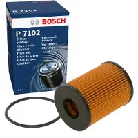 Bosch Oliefilter P7102 Bosch voor o.a. PORSCHE