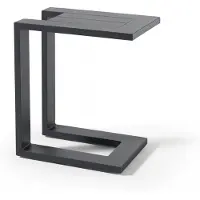 Oviala - Grijs aluminium ligstoelrek - Galapagos