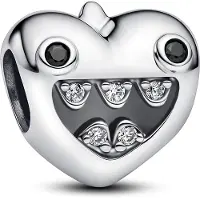 Pandora - Dames Bedel - Zilver & Zwart