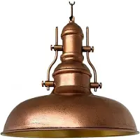 Bamyum Hanglamp Nota Ø31 cm, Geborsteld Messing Vintage Hanglamp Eettafel Woonkamer, Hanglamp Industrieel Stijl