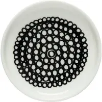 Marimekko Siirtolapuutarha bordje 8,5 cm zwart-wit