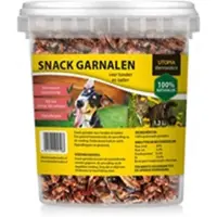 Utopia - snack garnalen voor honden en katten - Hypoallergeen - glutenvrij - ondersteunt huid en vacht . 1.2L