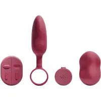 Platanomelón Mobi - Oplaadbare Vibrator Set - Rood