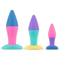 PMV20 Koda - anale plug set - siliconen - kleurrijk