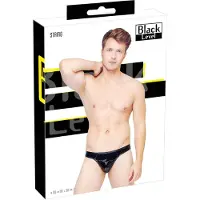 Black Level - herentanga lakleer - zwart
