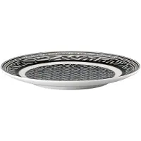 Rosenthal Versace La Greca Handtekening Zwart Broodbord 17 cm