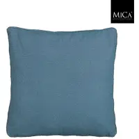 Mica Decorations Paddy kussen 45 x 45 x 10cm - Blauw