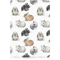 B2Ctelecom Back Case voor Apple iPad 10.2 | iPad 10.2 (2020) | 10.2 (2021) Konijntjes