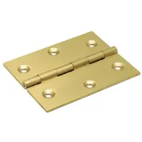 Dulimex DX Smalscharnier 60x50 mm massief messing