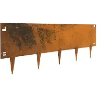 Online Deurbeslagshop Cortenstaal borderrand 24x106 cm flexibel