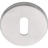 Formani Basics LBN50 sleutelplaatje ø52x6mm - gepolijst RVS
