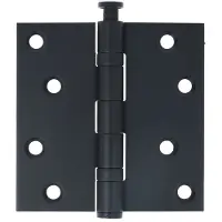 ODShop kogellagerscharnier recht 89x89 zwart