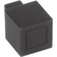 Formani Jan des Bouvrie Square JB20M meubelknop - mat zwart