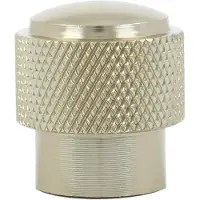 Online Deurbeslagshop Knop geribbeld 20 mm goud