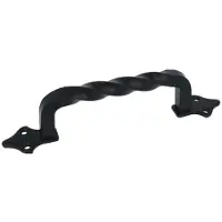 AMIG Stalen Handgreep 90xØ8 mm zwart