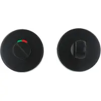 ODShop toiletsluiting Modern rond mat zwart
