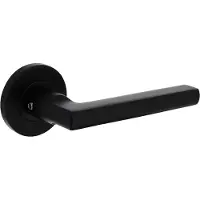 Intersteel Strakke Deurklink Hoek 90 Aluminium Zwart