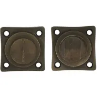 ODShop WC-sluiting 8 mm brons Antiek