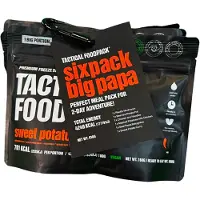 Tactical Foodpack - Voeding / Hydratatie - Sixpack Big Papa 910g voor Unisex