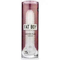 Perfect Fit Fat Boy Checker Box Sheath 7.5" - Transparant