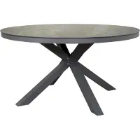 SenS-Line bianca tuintafel ø140cm hpl