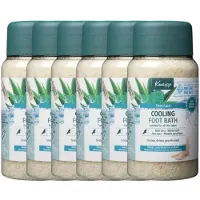 Kneipp 6x Voetbadkristallen Cooling - Aloë Vera Watermunt 600 Gr