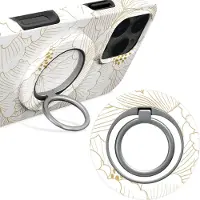 Mobilize MIO Ring Holder Universele MagSafe Houder Wit Rozes