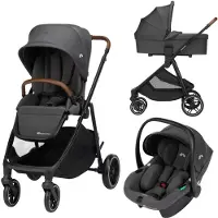 Bebeconfort Luvia Trio 3-in-1 Kinderwagen - Inclusief autostoeltje - Mineral Graphite