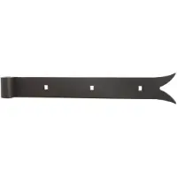 AMIG Duimheng 50 cm visstaart voor draaipen 14 mm staal zwart