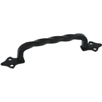 AMIG Stalen Handgreep 182xØ13 mm zwart