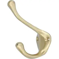 ODShop Hoed en jashaak 85 mm messing mat goud