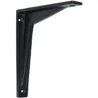 ODShop Plankdrager 100x79 mm ijzer zwart