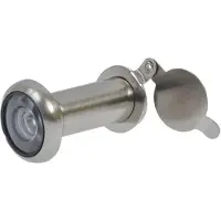 Online Deurbeslagshop Deurspion mat vernikkeld 14 mm