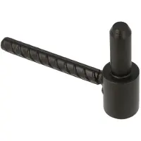 AMIG muurduim model 8040 penmaat 14 mm zwart