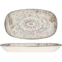 RINART Serveerschaal fade porselein 31x18 cm set van 2