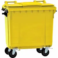 ESE Afvalcontainer 770 liter geel