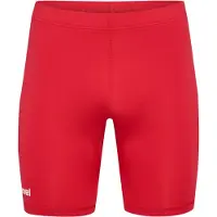 Hummel Sportbroek 'Essential' cranberry / wit