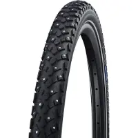 Schwalbe Buitenband Marathon Winter Plus 28x2,00 (50-622), HS396, met stalen karkas, 208 noppen, SmartGuard, zwart, reflecterend, artikelnummer 11100597.01