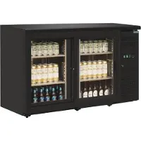 Polar U-serie bardisplay met 2 schuifdeuren