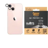 PanzerGlass Screenprotector geschikt voor Apple iPhone 13 Glazen | Hoops Camera Lens Protector - Case Friendly