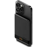 Cygnett Batterie externe sans fil magnétique MagSlim 5000 mAh 20 W Noir