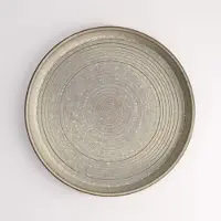 Tokyo Design Studio – Rond Bord met Rand – Grijs – 26,5x3cm