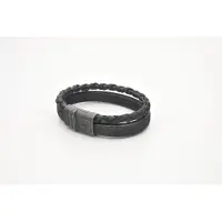 Josh -9264-Armband-Zwart-Heren-22,5cm