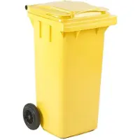 ESE Afvalcontainer 120 liter geel - Container 120 liter - Kliko