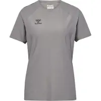 Hummel Shirt 'Cima 2.0' stone grey / donkergrijs