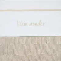 Meyco Laken Wieg Klein Wonder Soft Sand 75x100