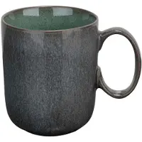Cosy & Trendy Mokken Lerida Meadow Groen 350 ml - 4 Stuks - Porselein - Vaatwasser- & Magnetronbestendig