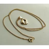 Christian 14 karaat gouden collier met hanger