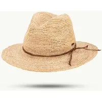 Scippis Torbay hoed – Lichtgewicht raffia zomerhoed